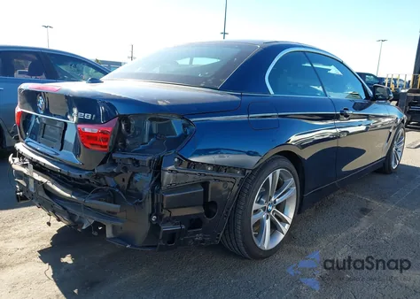 2015 BMW 428I from USA, damaged, VIN WBA3V7C53FP771998